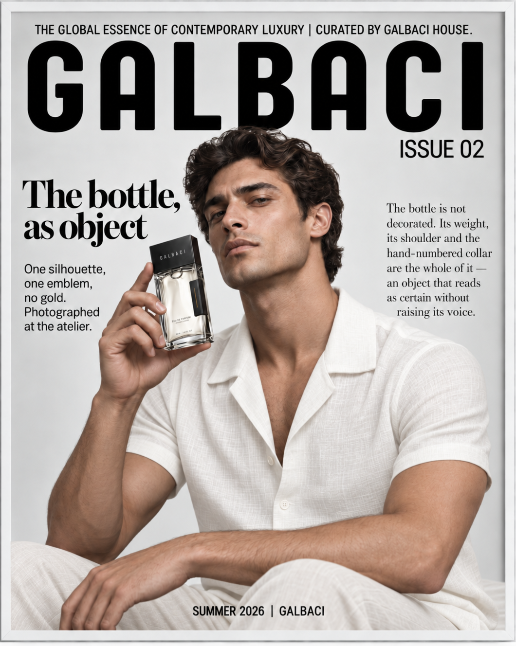 The bottle, as object